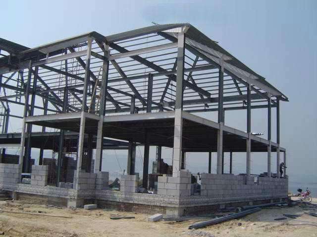 钢结构厂房建设-淮宁钢结构