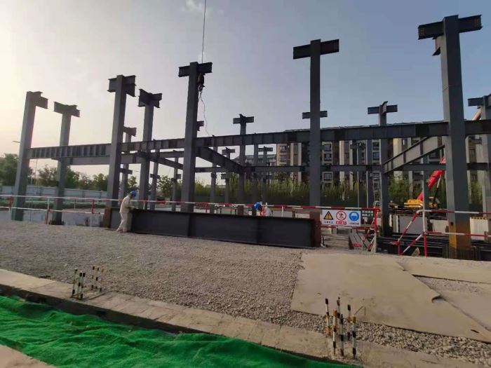 苏州市青剑110KV变电站新建钢结构工程
