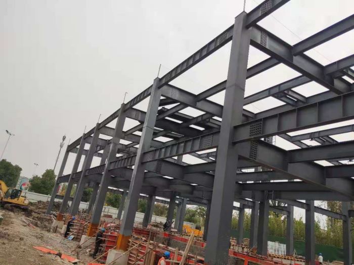 苏州市青剑110KV变电站新建钢结构工程