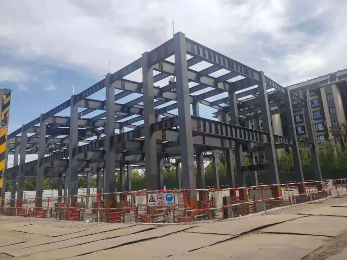 苏州市青剑110KV变电站新建钢结构工程